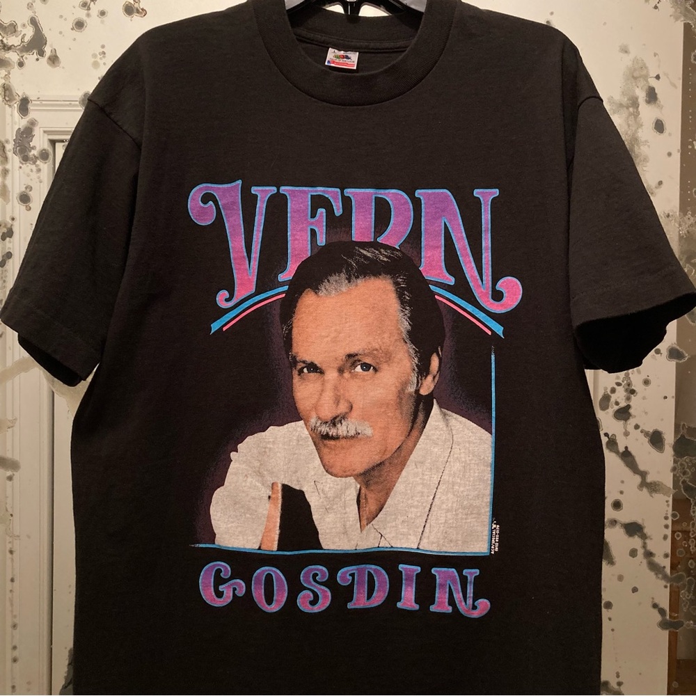 Vintage 90s Yern Gosdin Country Singer Fruit of the Loom Single Stitch Tee